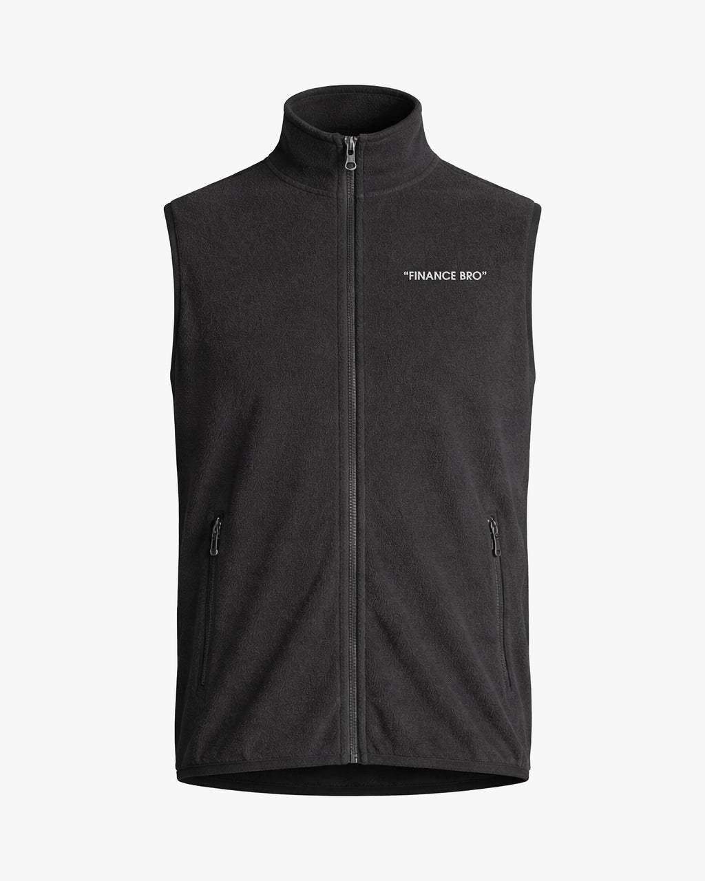 "Finance Bro" microfleece Vest